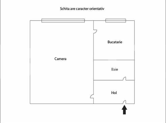 Garsonieră de vânzare Marasti - 25659AV | BLITZ Cluj-Napoca | Poza1