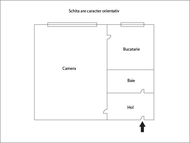 Garsonieră de vânzare Marasti - 25659AV | BLITZ Cluj-Napoca | Poza1