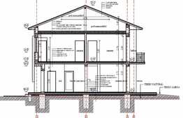 Casa cuplata, 140 mp utili, teren de 250 mp, semifinisata, zona linistita