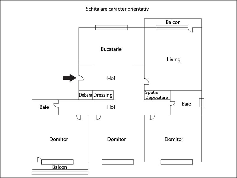 Apartament de vânzare 4 camere Marasti - 25700AV | BLITZ Cluj-Napoca | Poza1