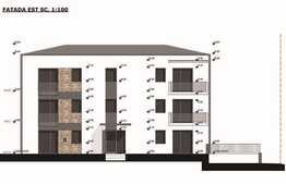 Apartament 2 camere, 54 mp, finisat, terasa, gradina, zona Grand Hotel Italia