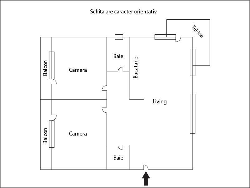 Apartament de vânzare 3 camere Bună Ziua - 25710AV | BLITZ Cluj-Napoca | Poza1