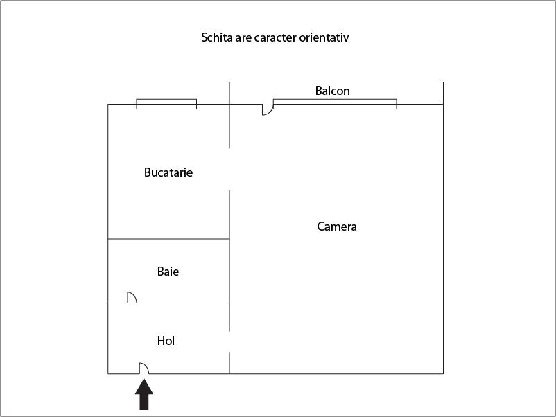 Garsonieră de vânzare Marasti - 25729AV | BLITZ Cluj-Napoca | Poza1