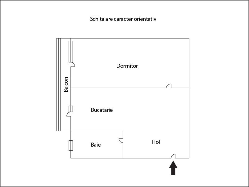 Garsonieră de vânzare Floreşti - 25730AV | BLITZ Cluj-Napoca | Poza1