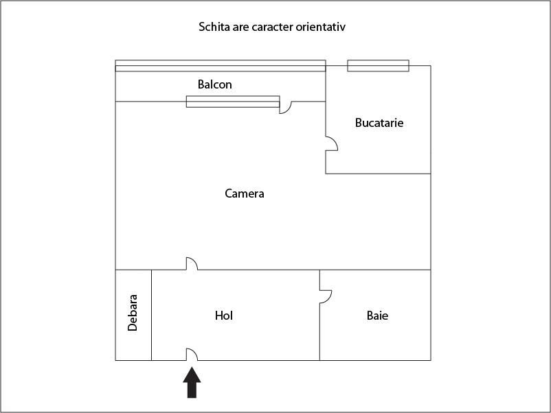 Garsonieră de vânzare Marasti - 25763AV | BLITZ Cluj-Napoca | Poza1