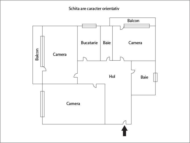 Apartament de vânzare 3 camere Plopilor - 25841AV | BLITZ Cluj-Napoca | Poza1