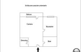 Apartament de vanzare cu 1 camera,  40 mp, zona Sesul de Sus