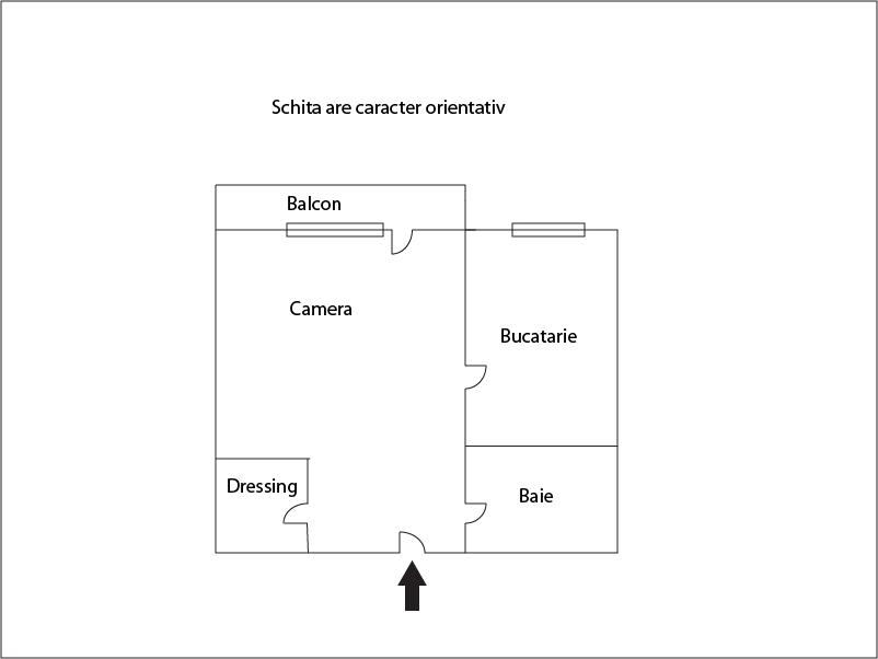 Garsonieră de vânzare Floreşti - 2585AV | BLITZ Cluj-Napoca | Poza1