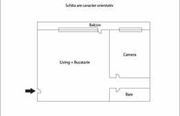 2 camere, 55 mp, semifinisat, etaj intermediar, zona strazii Borhanciului