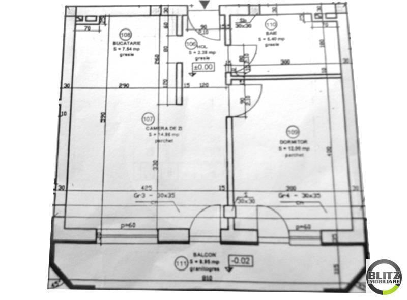 Apartament de vânzare 2 camere Floreşti - 2590AV | BLITZ Cluj-Napoca | Poza1