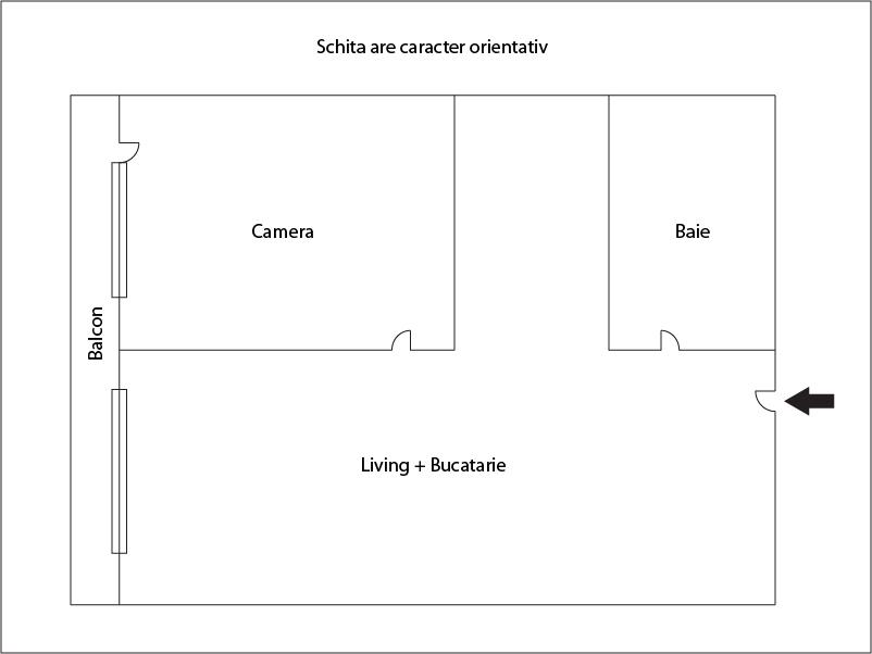 Apartament de vânzare 2 camere Central - 25925AV | BLITZ Cluj-Napoca | Poza1
