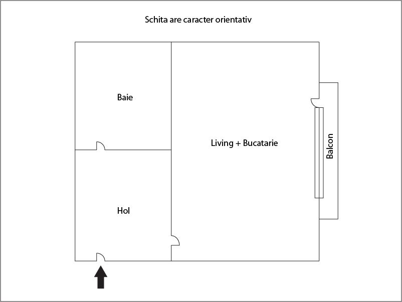 Garsonieră de vânzare Floreşti - 25957AV | BLITZ Cluj-Napoca | Poza1