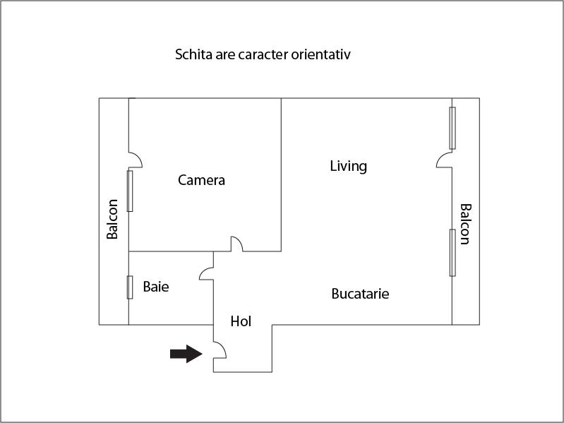 Apartament de vânzare 2 camere Floreşti - 2596AV | BLITZ Cluj-Napoca | Poza1