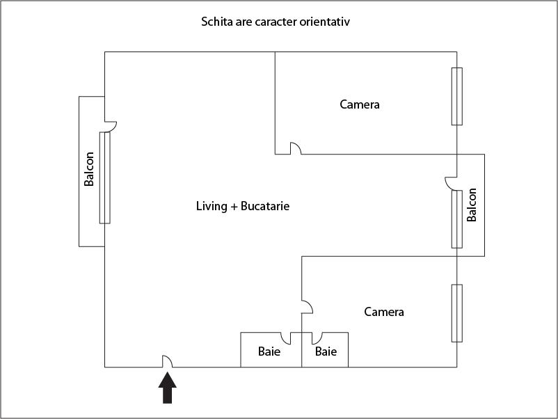 Apartament de vânzare 3 camere Central - 26019AV | BLITZ Cluj-Napoca | Poza1