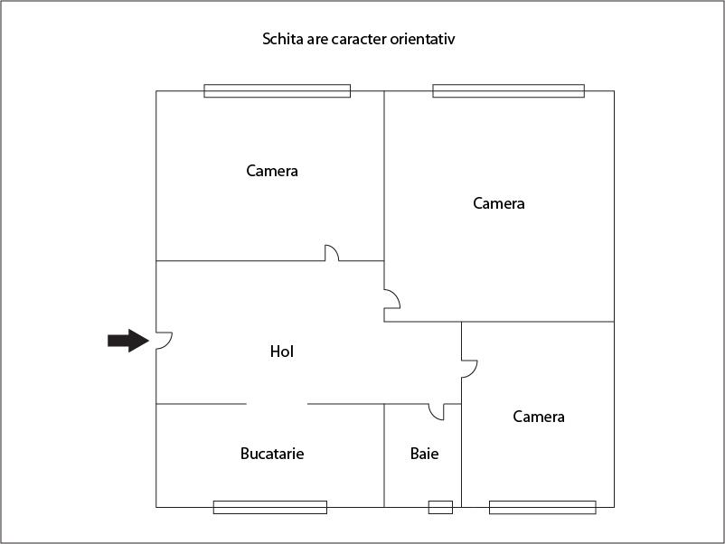 Apartament de vânzare 3 camere Manastur - 26043AV | BLITZ Cluj-Napoca | Poza1