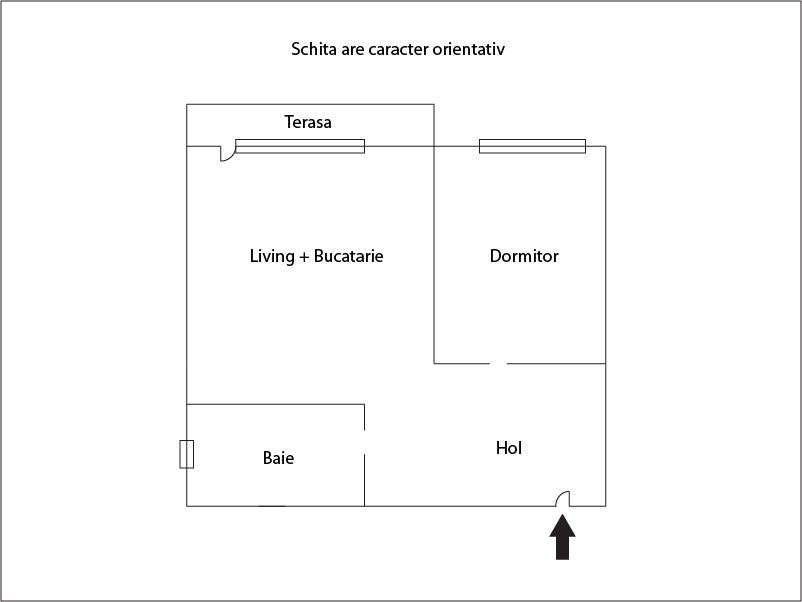 Garsonieră de vânzare Intre Lacuri - 26046AV | BLITZ Cluj-Napoca | Poza1