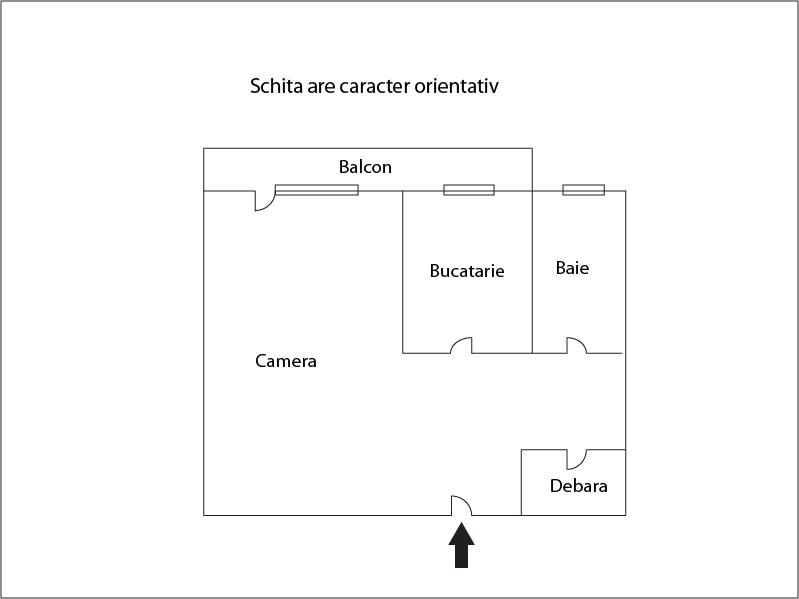 Garsonieră de vânzare Floreşti - 2605AV | BLITZ Cluj-Napoca | Poza1