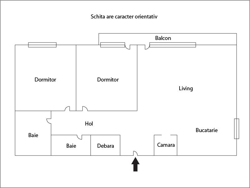 Apartament de vânzare 3 camere Iris - 26058AV | BLITZ Cluj-Napoca | Poza1