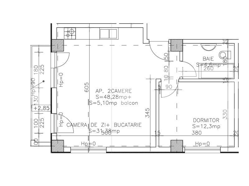 Apartament de vânzare 2 camere Europa - 26063AV | BLITZ Cluj-Napoca | Poza2