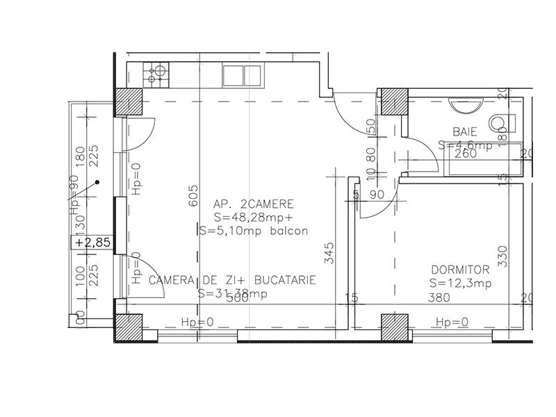 Apartament de vânzare 2 camere Europa - 26063AV | BLITZ Cluj-Napoca | Poza1