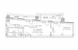 2 camere, 41,42 mp, etaj intermediar, semifinisat, zona strazii Calea Turzii