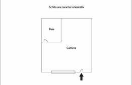 Garsoniera de vanzare, 17.5 mp, zona Iulius Mall