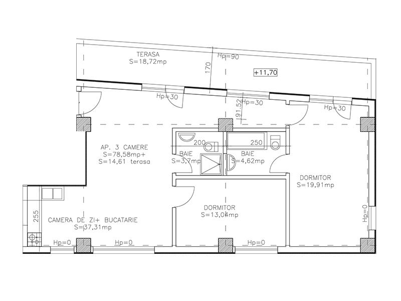 Apartament de vânzare 3 camere Europa - 26066AV | BLITZ Cluj-Napoca | Poza1