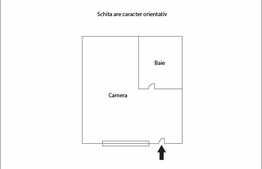 Garsoniera de vanzare, 17.5 mp, zona Iulius Mall