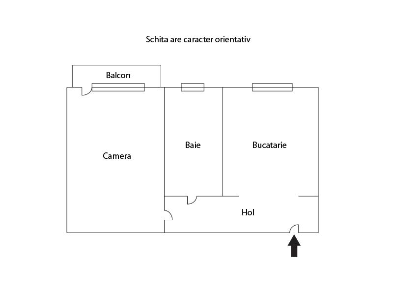 Garsonieră de vânzare Floreşti - 26079AV | BLITZ Cluj-Napoca | Poza1