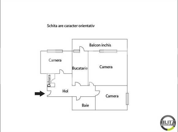 Apartament de vânzare 3 camere Manastur - 2609AV | BLITZ Cluj-Napoca | Poza13