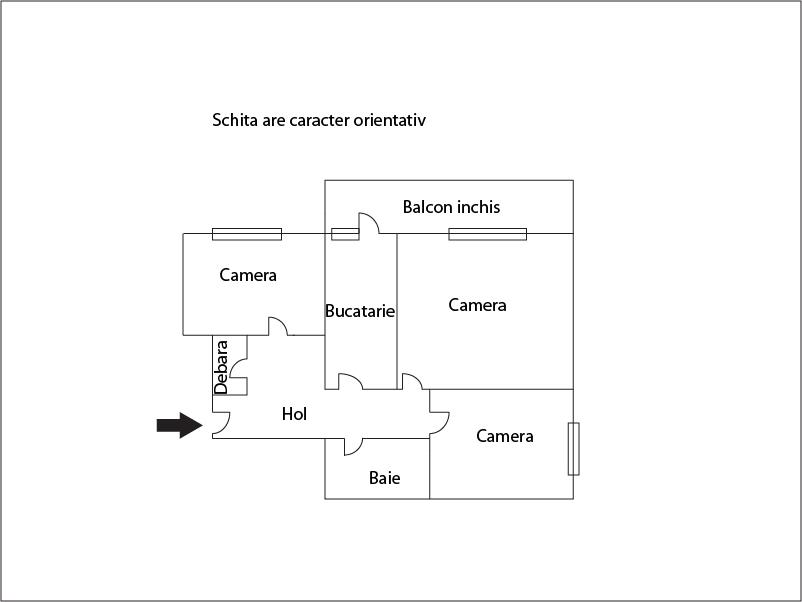 Apartament de vânzare 3 camere Manastur - 2609AV | BLITZ Cluj-Napoca | Poza1