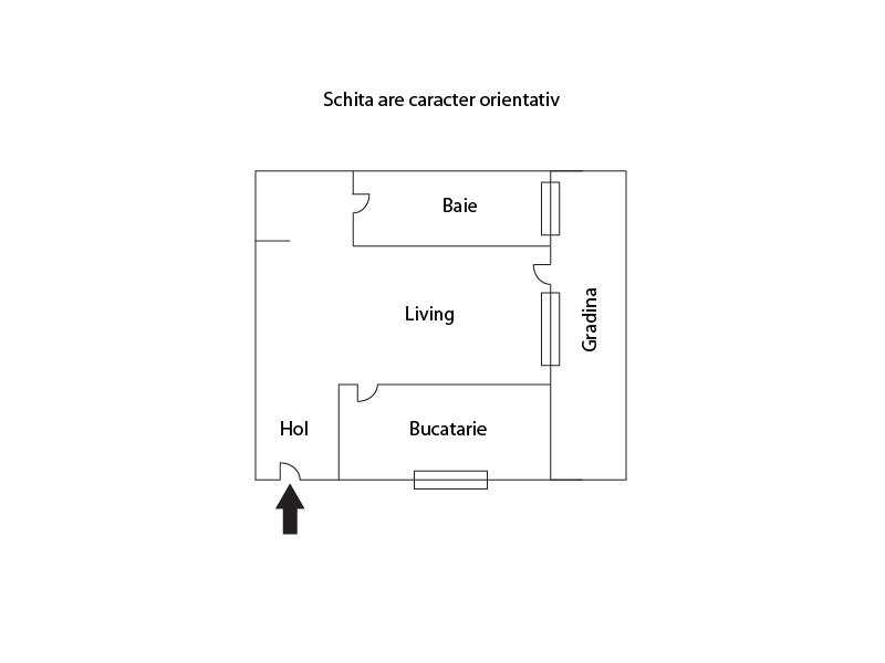 Garsonieră de vânzare Floreşti - 26109AV | BLITZ Cluj-Napoca | Poza1