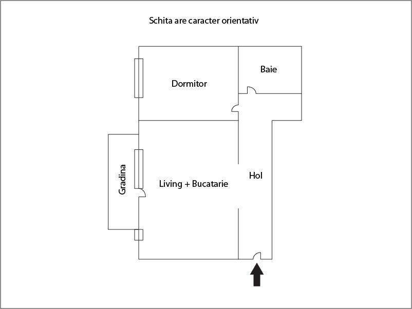 Apartament de vânzare 2 camere Bună Ziua - 26113AV | BLITZ Cluj-Napoca | Poza1