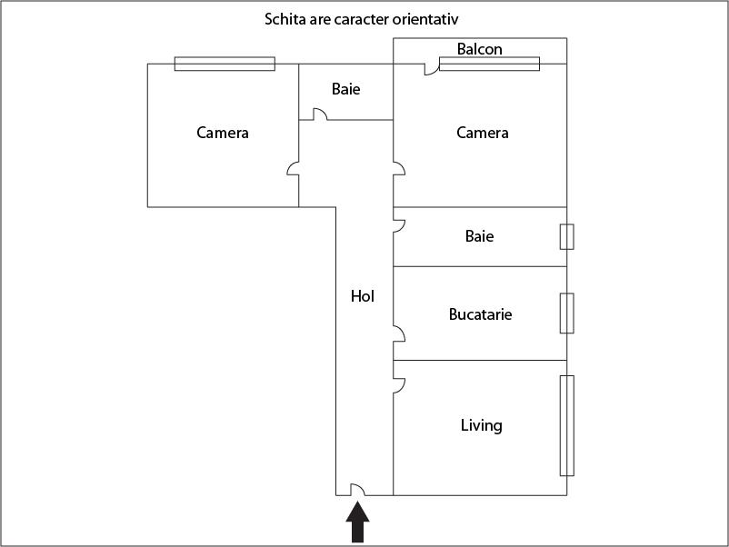 Apartament de vânzare 3 camere Europa - 26114AV | BLITZ Cluj-Napoca | Poza1