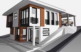 Casa individuala, semifinisata, 150 mp utili, teren 350 mp, zona hotel Still