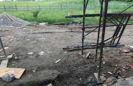 Casa individuala, semifinisata, 110 mp utili, teren 300 mp, zona Faget