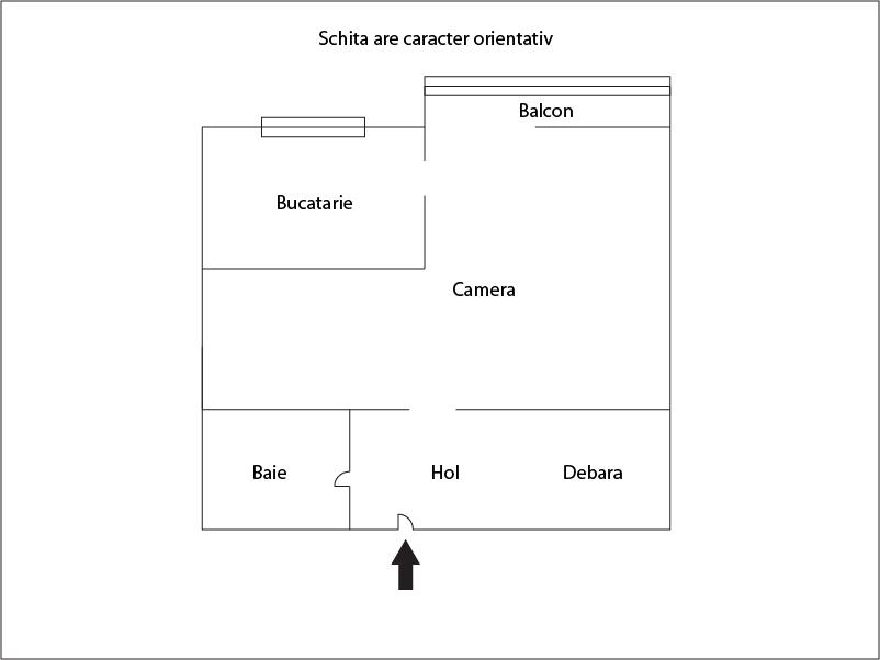 Garsonieră de vânzare Manastur - 26152AV | BLITZ Cluj-Napoca | Poza1