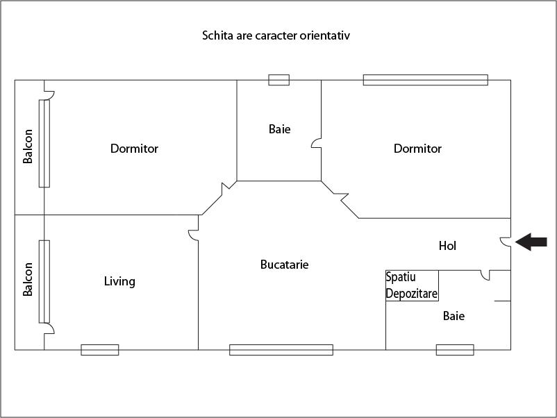 Apartament de vânzare 3 camere Andrei Mureşanu - 26156AV | BLITZ Cluj-Napoca | Poza1