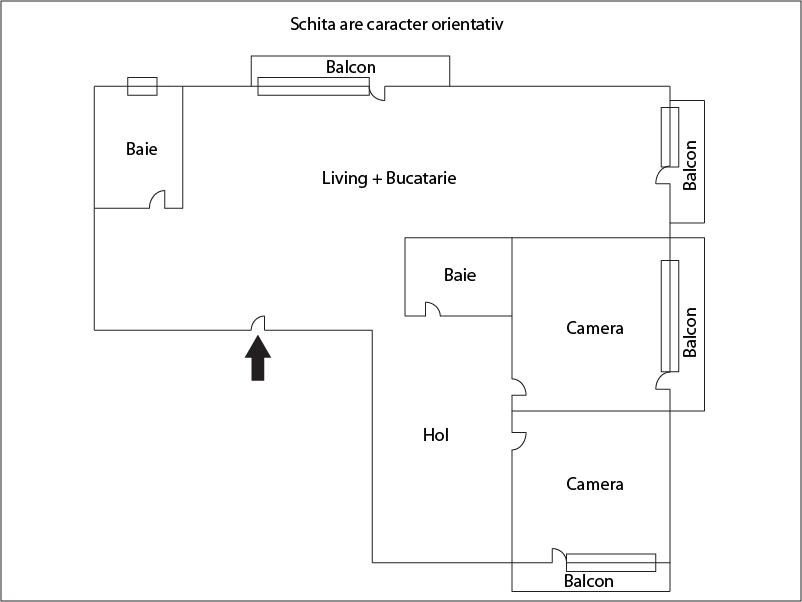 Apartament de vânzare 3 camere Bună Ziua - 26157AV | BLITZ Cluj-Napoca | Poza1