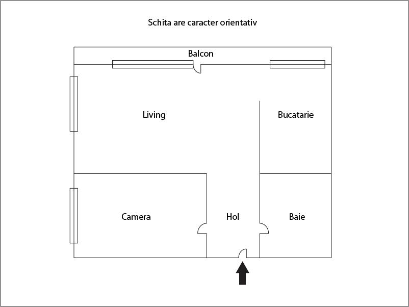Apartament de vânzare 2 camere Semicentral - 26172AV | BLITZ Cluj-Napoca | Poza1