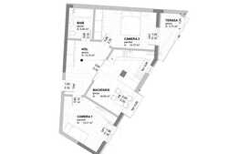 2 camere, 64,05 mp, decomandat, etaj intermediar, terasa, zona P-ta Mihai Viteazu