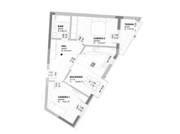 Apartament de vânzare 2 camere Central - 26198AV | BLITZ Cluj-Napoca | Poza2