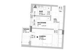 De vanzare garsoniera, 31,53 mp, decomandata, zona Piata Mihai Viteazu