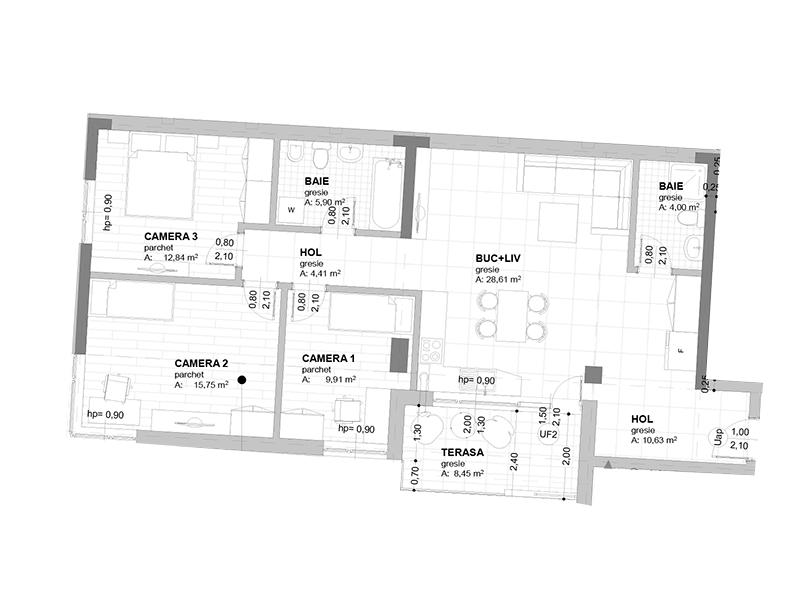 Apartament de vânzare 4 camere Central - 26201AV | BLITZ Cluj-Napoca | Poza1