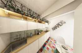 Apartament 2 camere, 60,02 mp, semifinisat, terasa 7.13 mp, zona strazii Bucuresti