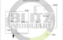 Apartament 3 camere, imobil tip casa/vila, parcare, zona strazii Paris