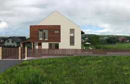 Casa individuala de 150 mp utili, teren de 410 mp! Semifinisat! Zona de case!