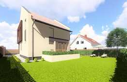 Casa individuala de 150 mp utili, teren de 410 mp! Semifinisat! Zona de case!