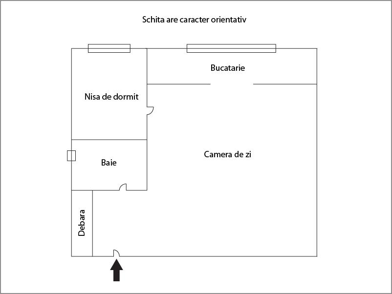 Garsonieră de vânzare Marasti - 26272AV | BLITZ Cluj-Napoca | Poza1