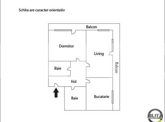 Apartament de vânzare 2 camere Gheorgheni - 2628AV | BLITZ Cluj-Napoca | Poza9